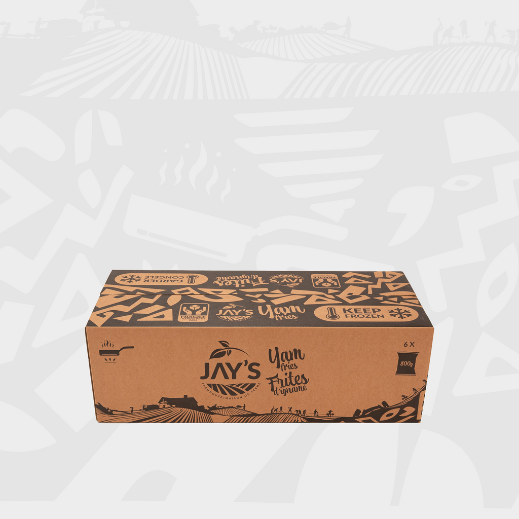 Jay's Yam Fries Bulk - 9 x 800g