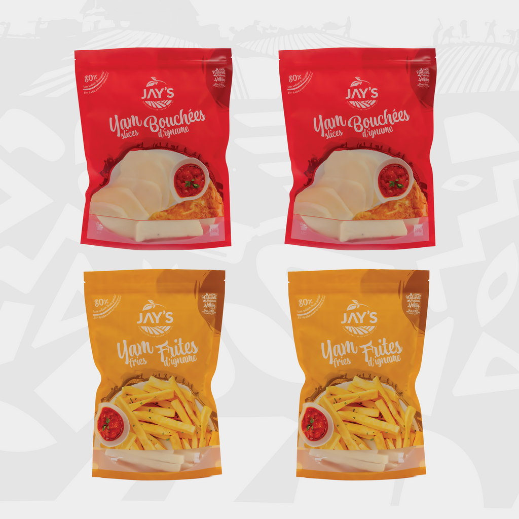 Jay's Yam Mix Pack – 2 Fries + 2 Slices