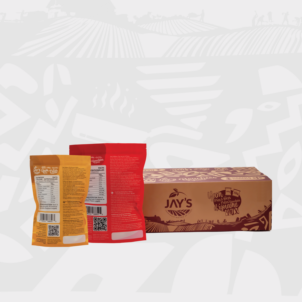 Jay’s Yam Fries & Slices Mix Bulk Pack