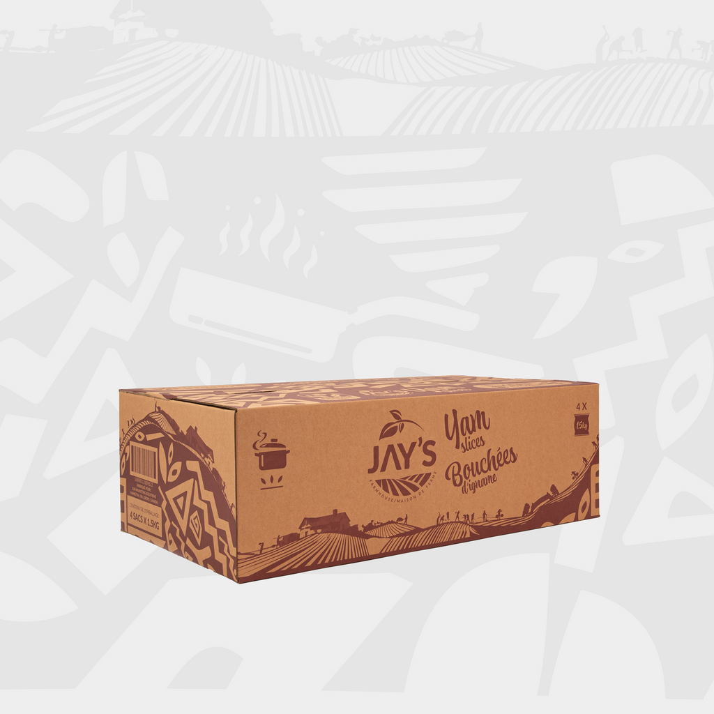 Jay's Yam Slices Bulk - 8 x 1.5kg